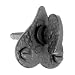 Acorn RM7BP 324H Heart Turnpiece, Rough Iron