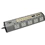 Cyberpower 1010HT 10-Outlet Surge Suppressor 4200 Joules 15A RJ11/Coax(3)/RJ45 EMI/RFI Right-angle
