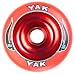 YAK Scat II Metal Core Wheel Red 100mm