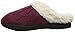 isotoner Women’s Cable Knit Bridget Clog Slipper