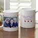 Father's Day Gifts - Personalized Photo Message Coffee Mugs - Loving Him Design