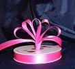 Ribbon - Satin Ribbon- 7/8" Single Face 50 Yards (150 FT) - Hot Pink - Sewing - Craft - Wedding Favors