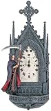 Grim Reaper - Gothic Reaper Clock - Cold Cast Resin - 17