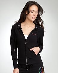 bebe Logo Electric Rainbow Hoodie