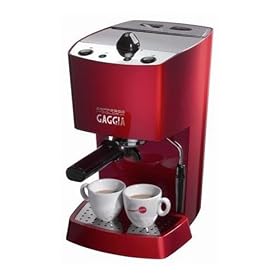 Gaggia 12700 New Espresso Color Espresso Machine Red