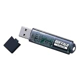 BUFFALO USBメモリ スタンダードタイプ ブラックモデル TurboUSB機能搭載 2GB RUF-C2GS-BK/U2