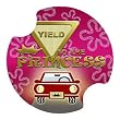 Yield to the Princess Carsters 2 Pack, Coasters for Your Car