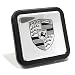 Porsche Cayenne Silver Tow Hitch Cover, Official Licensed