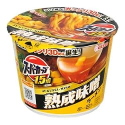 エースコック スーパーカップ1.5倍 みそラーメン 137g×12個