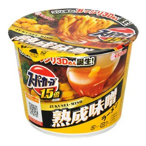 エースコック スーパーカップ1.5倍 みそラーメン 137g×12個