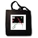 Green Red and Black Art Deco Modern - Black Tote Bag JUMBO... Green Red and Black Art Deco Modern - Black Tote Bag JUMBO...