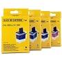 4pk Brother LC41 LC900 FULL SET Black/Cyan/Magenta/Yellow Ink Cartridges mfc 210c 420cn 620cn 640cw 3240c 3340cn 5440cn 5840cn Intellifax 1840c 2440c Fax 1840 1940CN DCP 110c 310cn 410cn LC47 LC09 LC-47 LC-09 LC-41 LC-900 Compatible by OA100