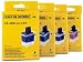 4pk Brother LC41 LC900 FULL SET Black/Cyan/Magenta/Yellow Ink Cartridges mfc 210c 420cn 620cn 640cw 3240c 3340cn 5440cn 5840cn Intellifax 1840c 2440c Fax 1840 1940CN DCP 110c 310cn 410cn LC47 LC09 LC-47 LC-09 LC-41 LC-900 Compatible by OA100