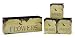 LOT OF 4 DISTRESSED COUNTRY STORE FLOWER PLANTERS