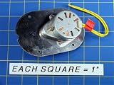 900015 Evaporator Wheel Motor