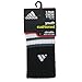 adidas Youth Boys Cushioned 3-Pack Crew Socks, Black/Onix/White, Medium