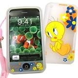 Disney Officially Licensed Silicone Case featuring Tweety Bird fits Apple iPhone 4Gb / 8Gb / 16Gb, iPhone 3G 8Gb /16Gb