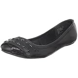 Not Rated Womens Get On It Ballet Flat