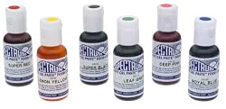 Ateco Food Coloring Kit, 6 colors