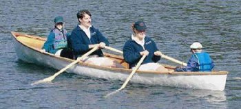 Rowing Shell: Alden Rowing Shells Alden Appledore 19 Double