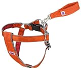 SMALL - ORANGE/RED - Doggles Step In Harness