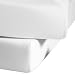fleuresse Spannlaken 1115-1000, 100/200 cm Jersey, Farbe Weiß, 100% Baumwolle