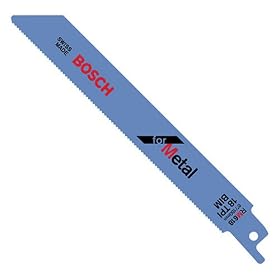 Bosch RM618 6-Inch 18T Metal Cutting reciprocating Saw Blades - 5 Pack