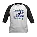 Daddy's Fishing Buddy KM URL Kids Baseball Jersey