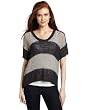 Calvin Klein Jeans Womens Striped Pullover Sweater