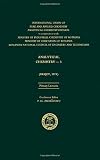 Analytical chemistry : plenary lectures presented at the Third National Conference on Analytical Chemistry at Braşov, România, 22-26 September 1971 [organised by the] International Union of Pure and A