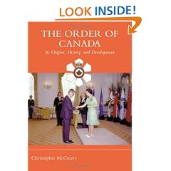 The Order of Canada: Its Origins, History, and Developments
