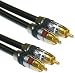 Cable Showcase Premium Grade 24K - Audio cable - RCA (M) - RCA (M) - 50 ft