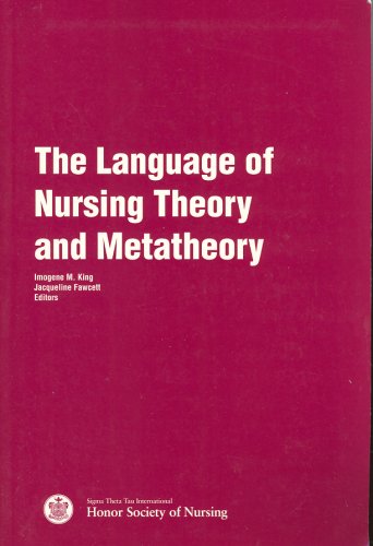 the language of nursing theory and metatheory