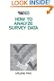 How to Analyze Survey Data (Survey Kit)