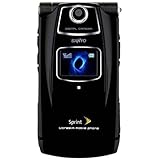 Sanyo Katana SCP-6600 Black Used No Contract Sprint Cell Phone - Excellent Condition