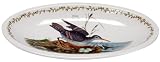 Portmeirion Birds of Britain Earthenware 15 x 9-Inch Large Low Oval Server