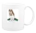 Mug with dog, rescue, saint, canine, bernard