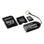 Kingston Mobility Kit with 2 GB microSD Card Reader and 3 Adapters (MBLY/2GBKR)