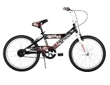 Huffy Rock Out AMP Bike, Black/White, 20-Inch
