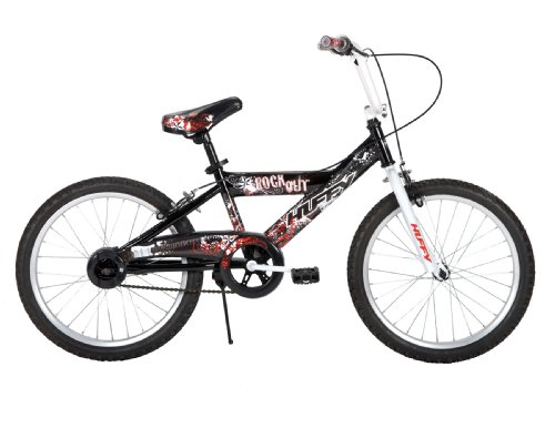 Huffy Rock Out AMP Bike, Black/White, 20-Inch cheapest price