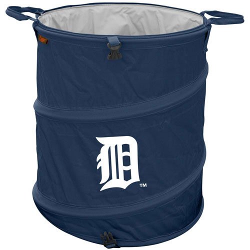 Detroit Tigers MLB Collapsible Trash Can by Logo Chair
