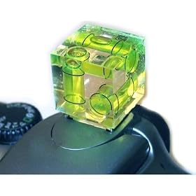 Opteka Hot Shoe Three Axis Triple Bubble Spirit Level for Digital and Film Cameras by Opteka