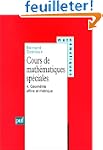 Cours de math�matiques sp�ciales, tom...
