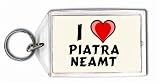 I Love Piatra Neamt Keychain