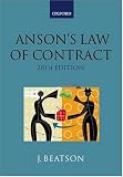 Anson's Law of Contract