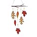 Outdoor Living : Kathy Hatch Fall Leaves Ceramic Chime - Multicolor