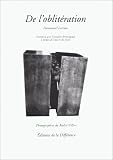 Revue La Différence  / Miroir oblique de l'oblitération, volume 2