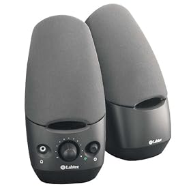 Labtec SPIN 75 2PC PC SPK BLK ( 970082-0403 )