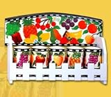 Fruit Delight Kitchen spice Jar