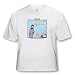 Rich Diesslins Funny Cartoon Gospel Cartoons - Jesus Parable - Another Bite Out of the Big Apple - T-Shirts